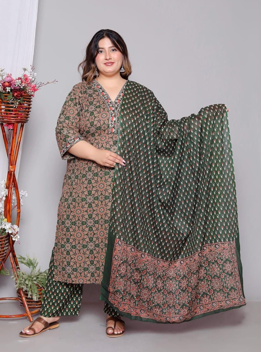 Plus Size Suit Set