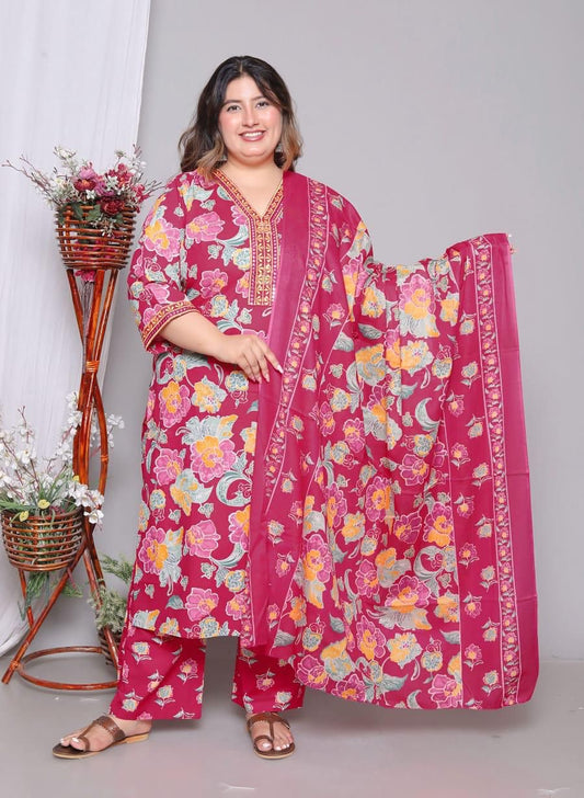 Plus Size Suit Set