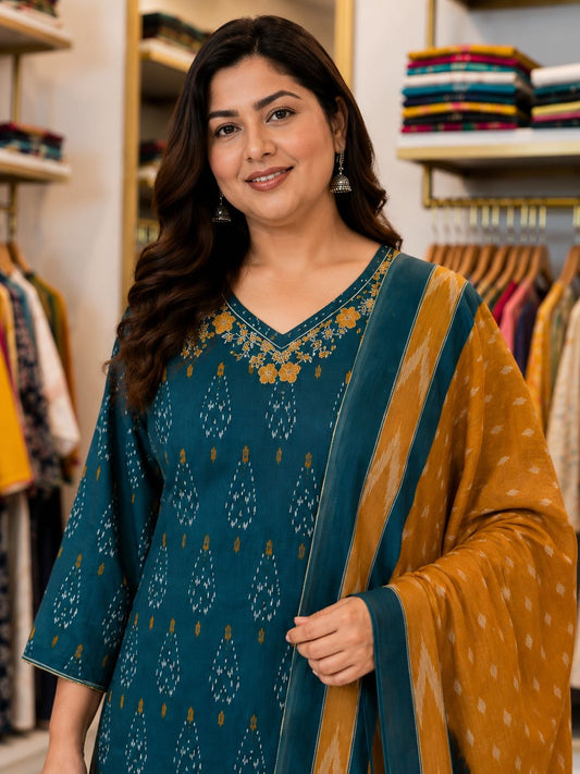 Plus Size Suit Set