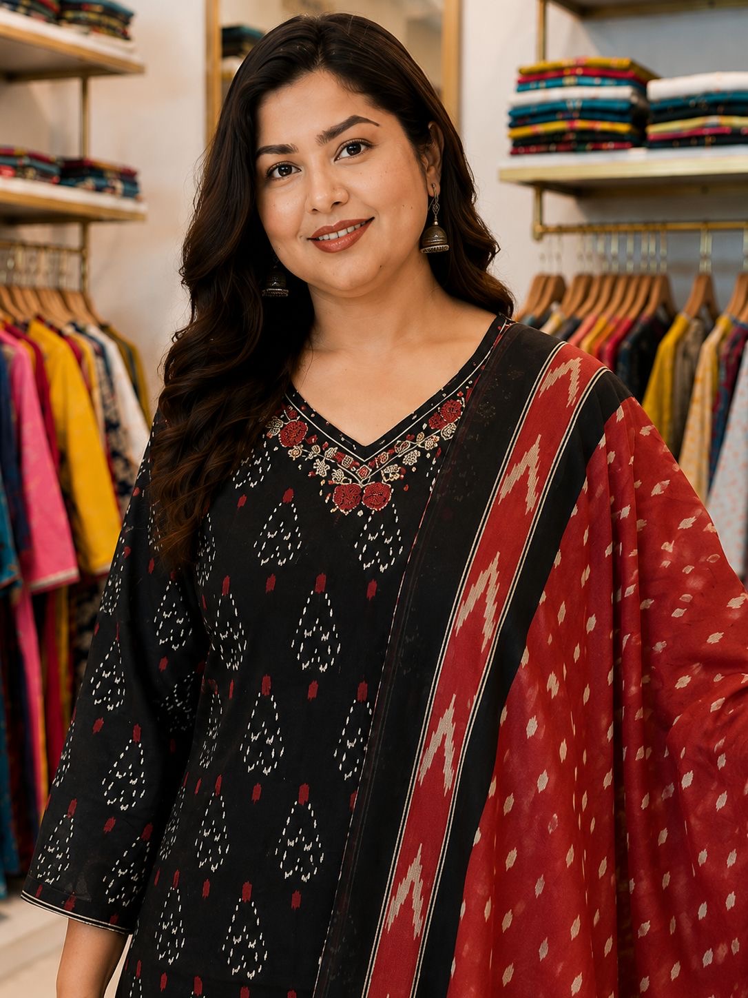 Plus Size Suit Set