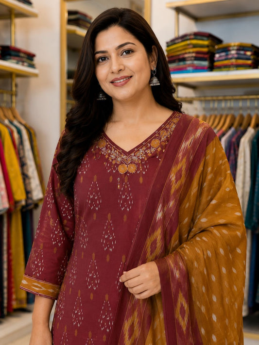 Plus Size Suit Set