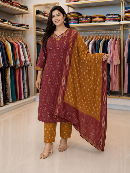 Plus Size Suit Set