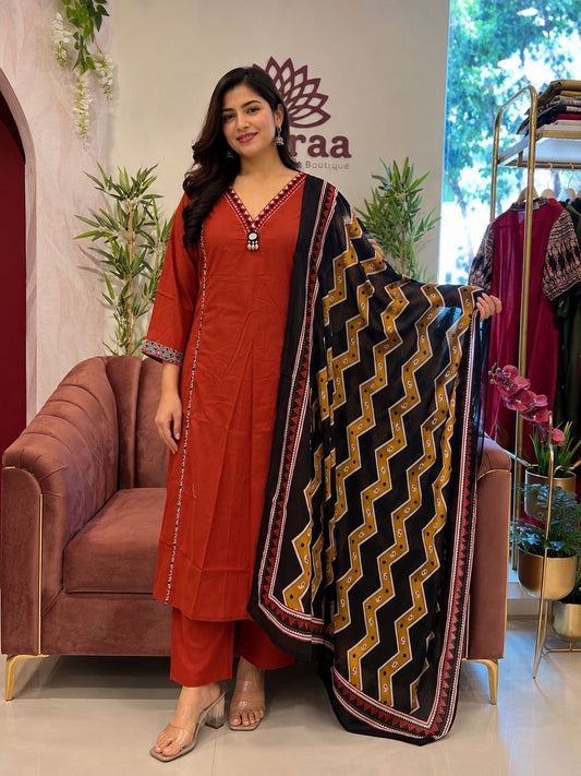 Plus Size Suit Set