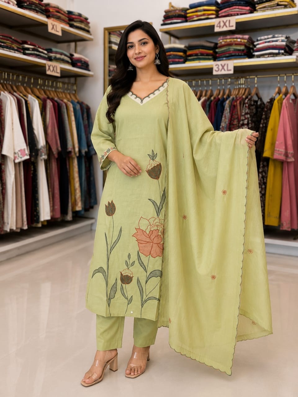 Plus Size Suit Set