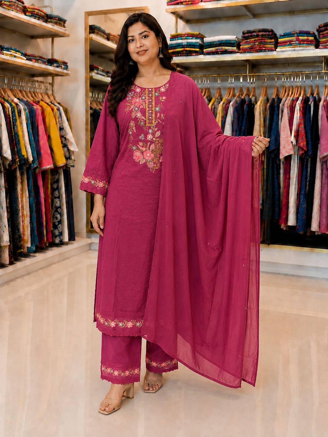 Plus Size Suit Set