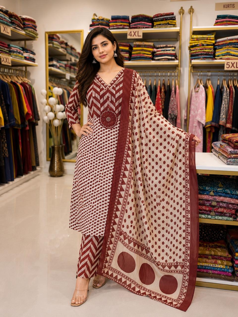 Plus Size Suit Set