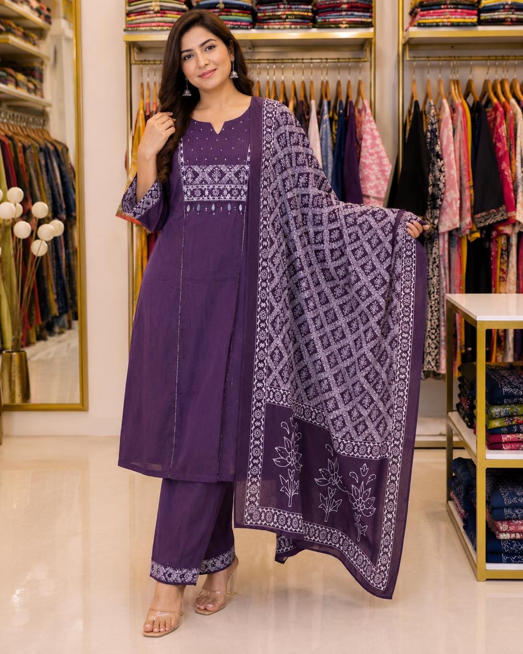 Plus Size Suit Set