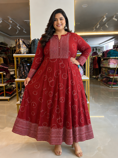Plus Size Frock
