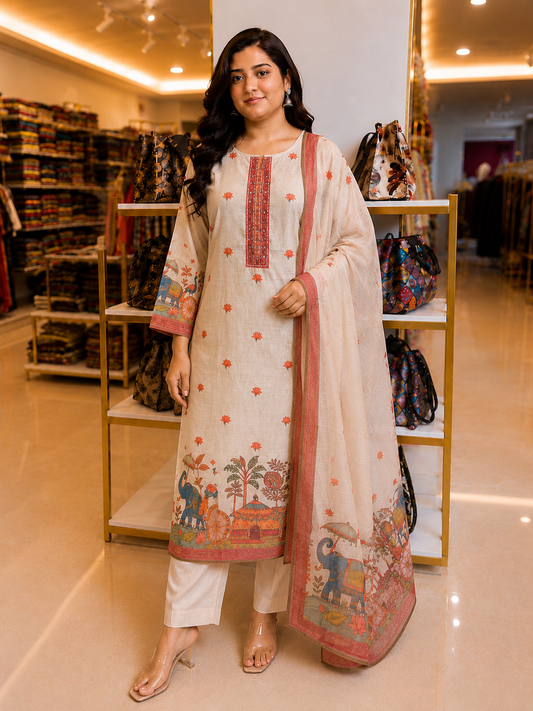 Plus Size Suit Set
