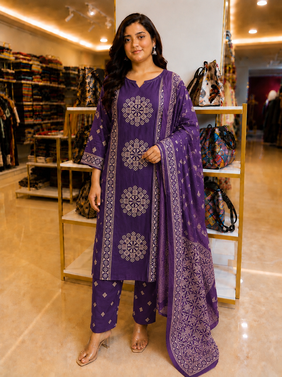 Plus Size Suit Set