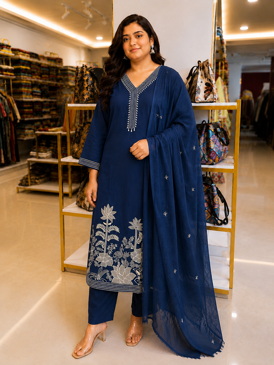 Plus Size Suit Set