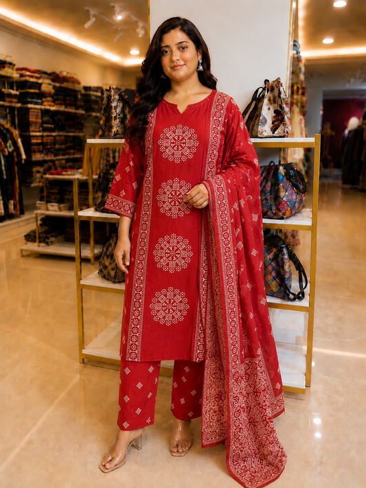 Plus Size Suit Set