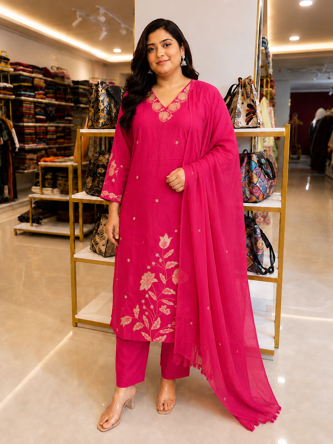 Plus Size Suit Set