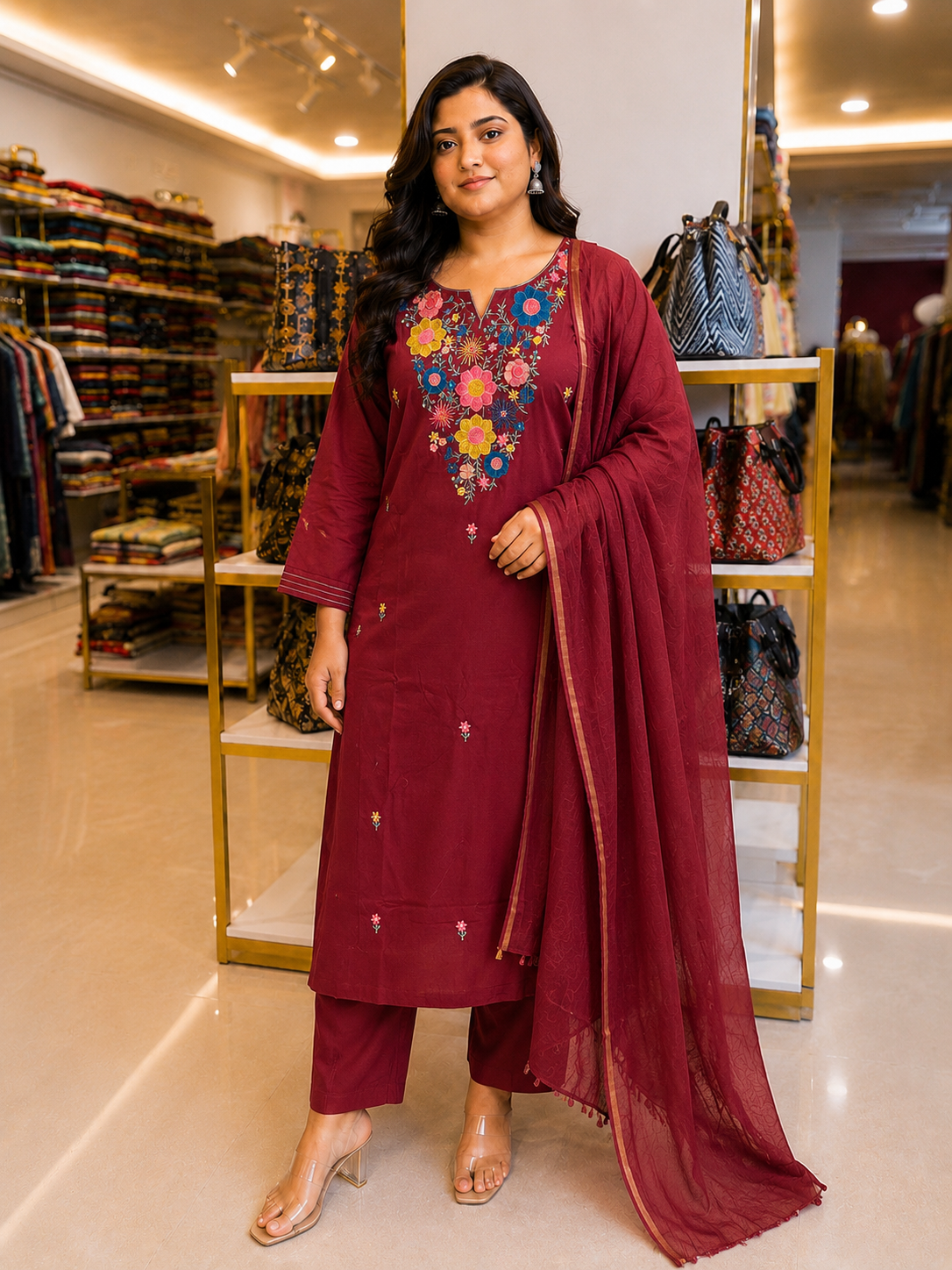 Plus Size Suit Set