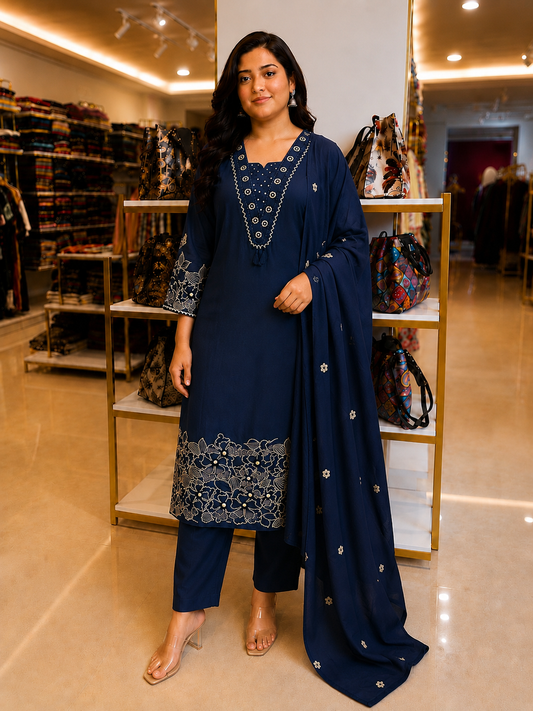 Plus Size Suit Set