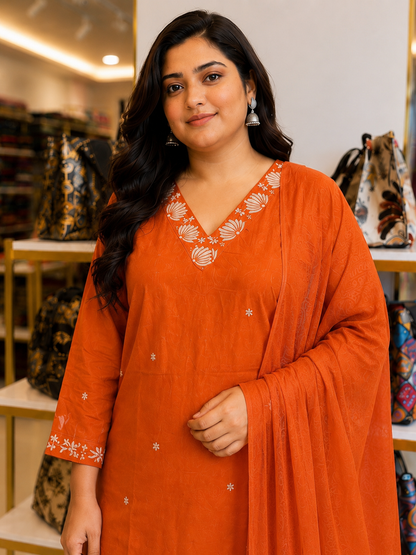 Plus Size Suit Set