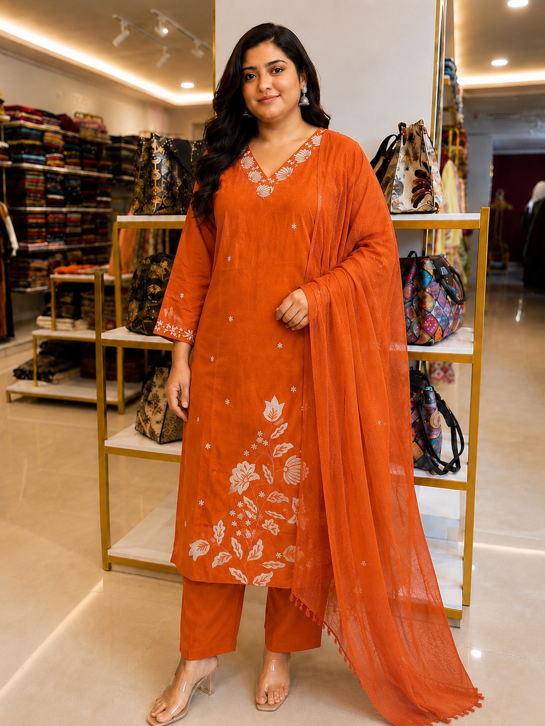 Plus Size Suit Set