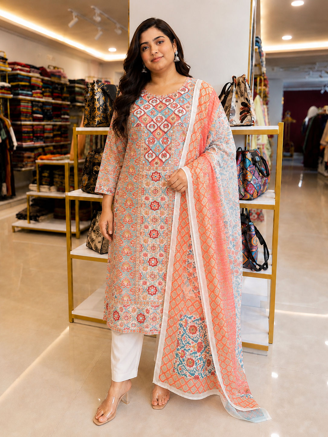 Plus Size Suit Set