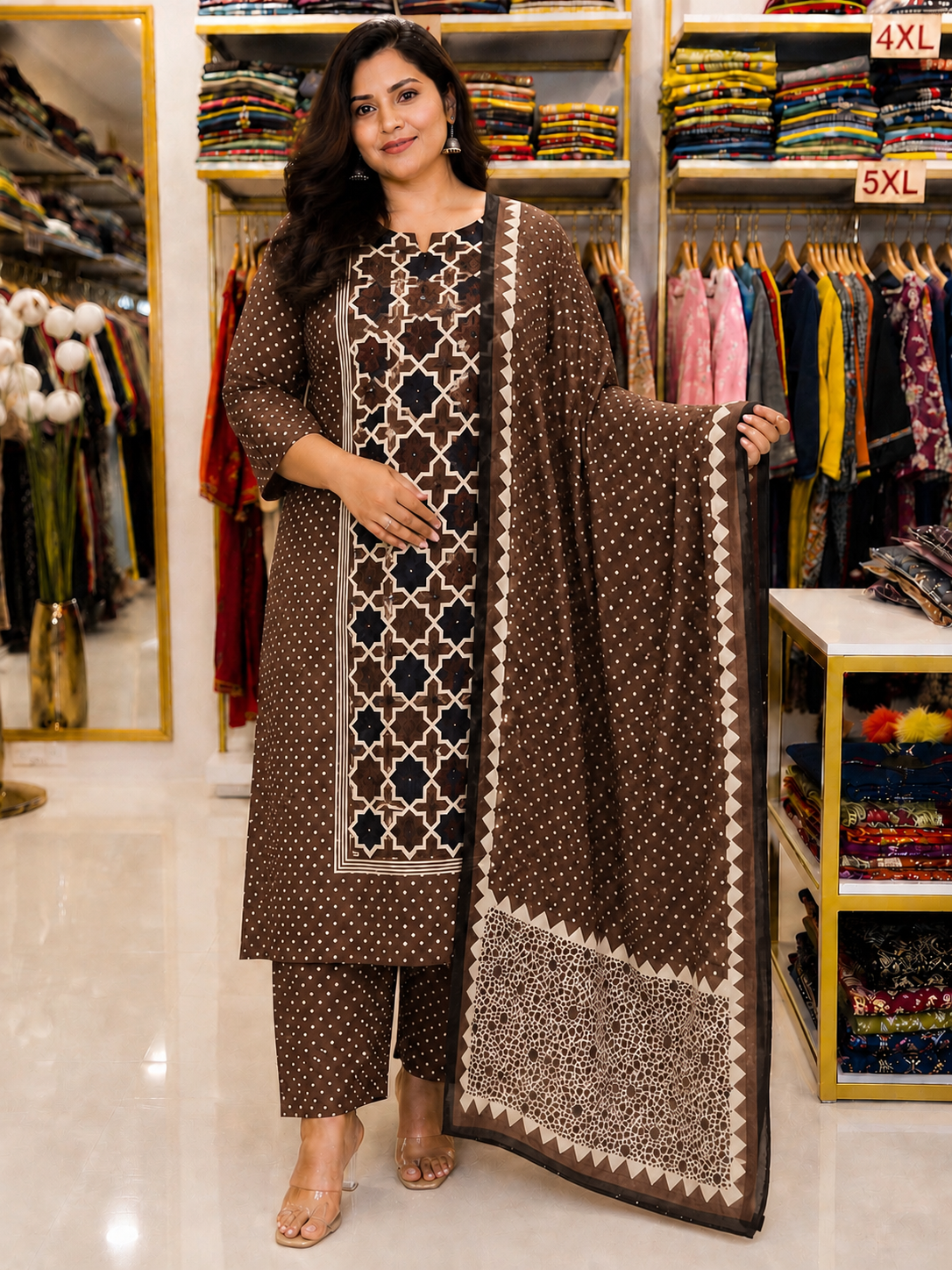 Plus Size Suit Set