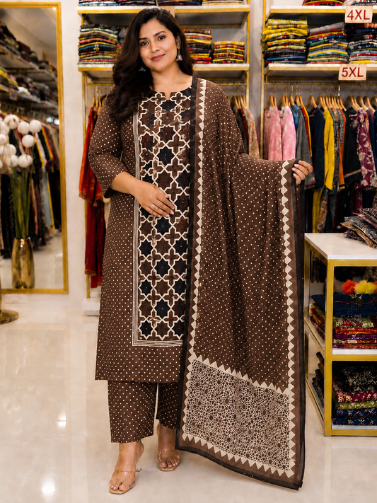 Plus Size Suit Set