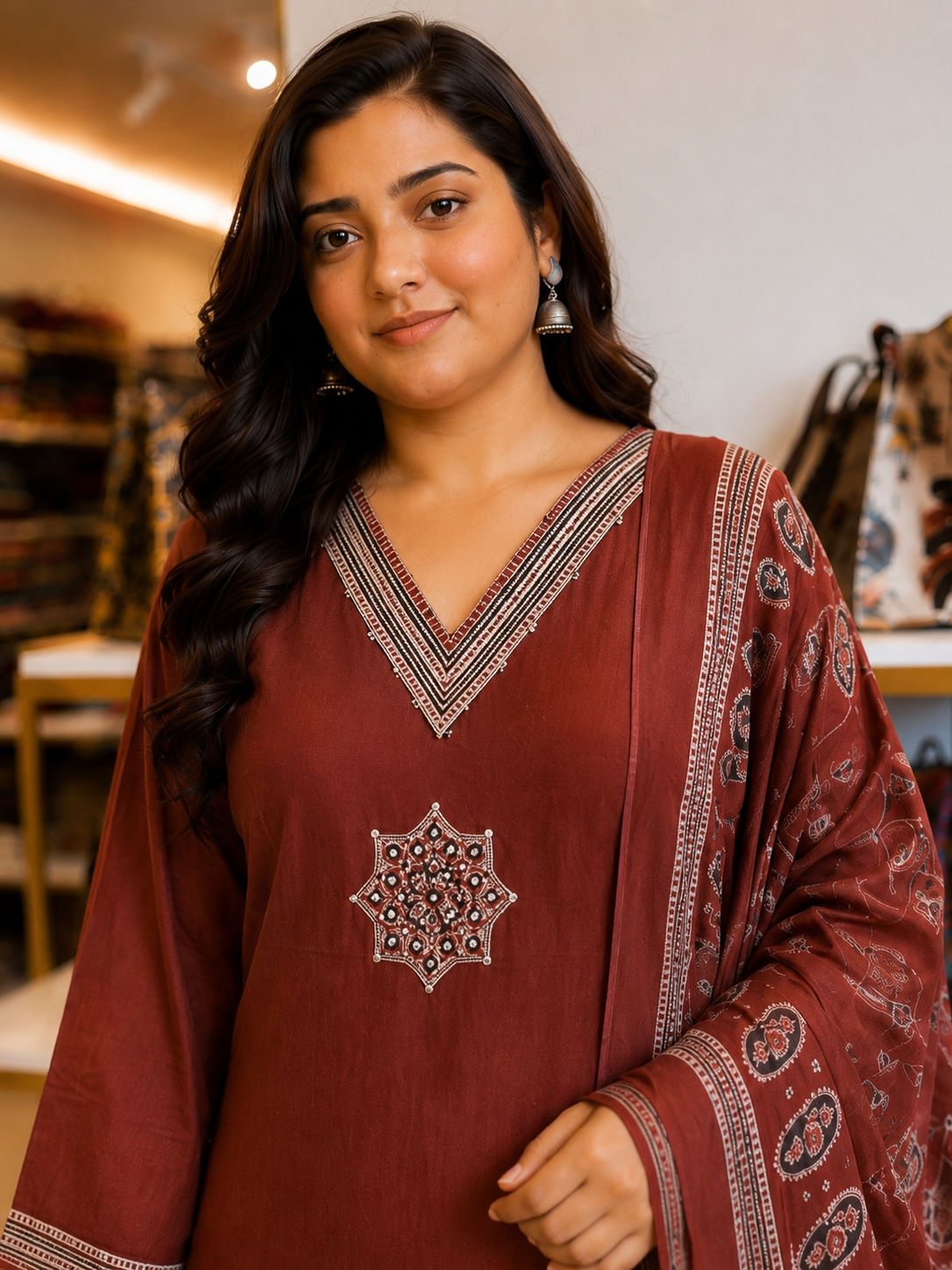 Plus Size Suit Set