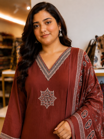 Plus Size Suit Set