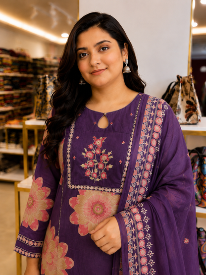Plus Size Suit Set
