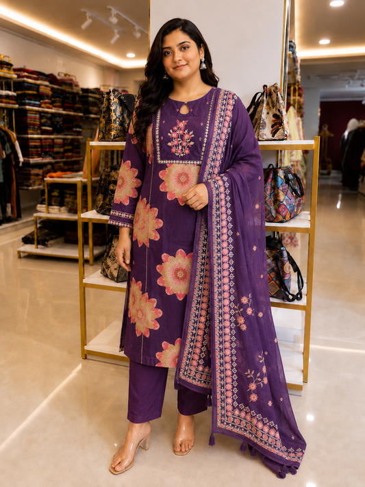 Plus Size Suit Set