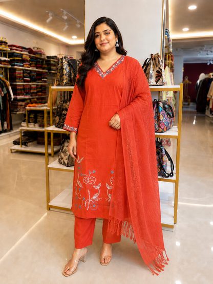 Plus Size Suit Set