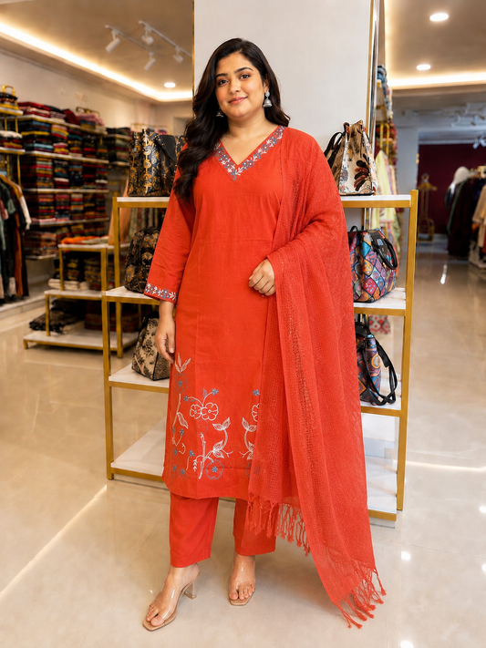 Plus Size Suit Set