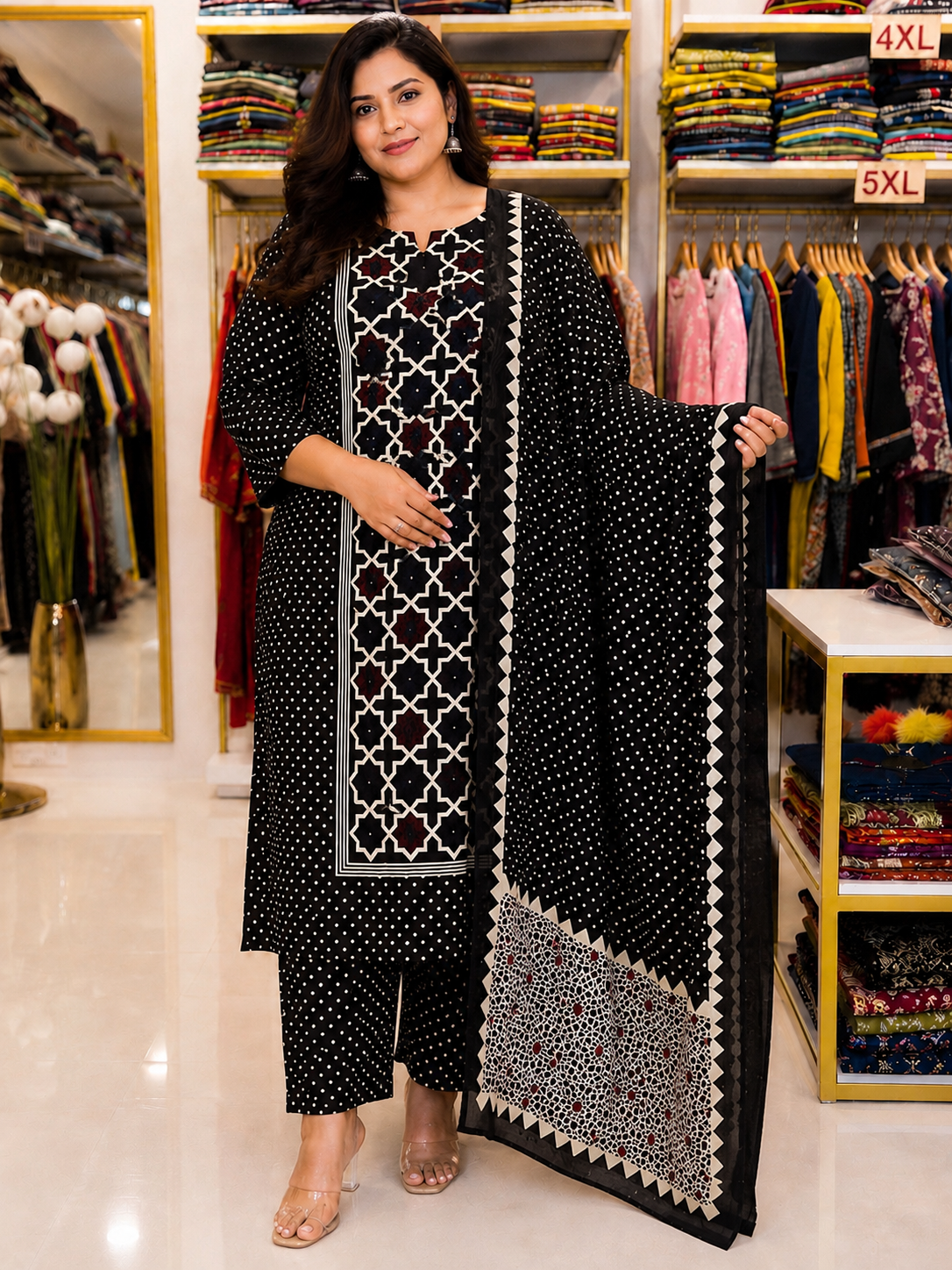 Plus Size Suit Set