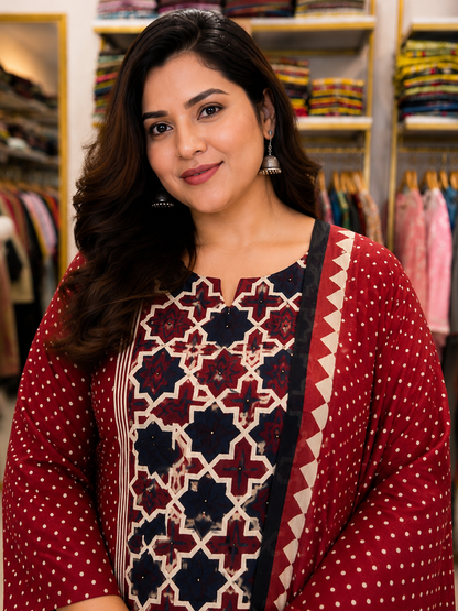 Plus Size Suit Set
