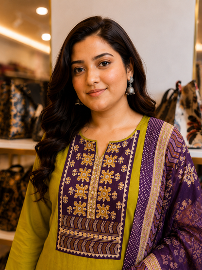 Plus Size Suit Set
