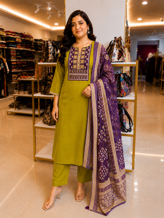 Plus Size Suit Set