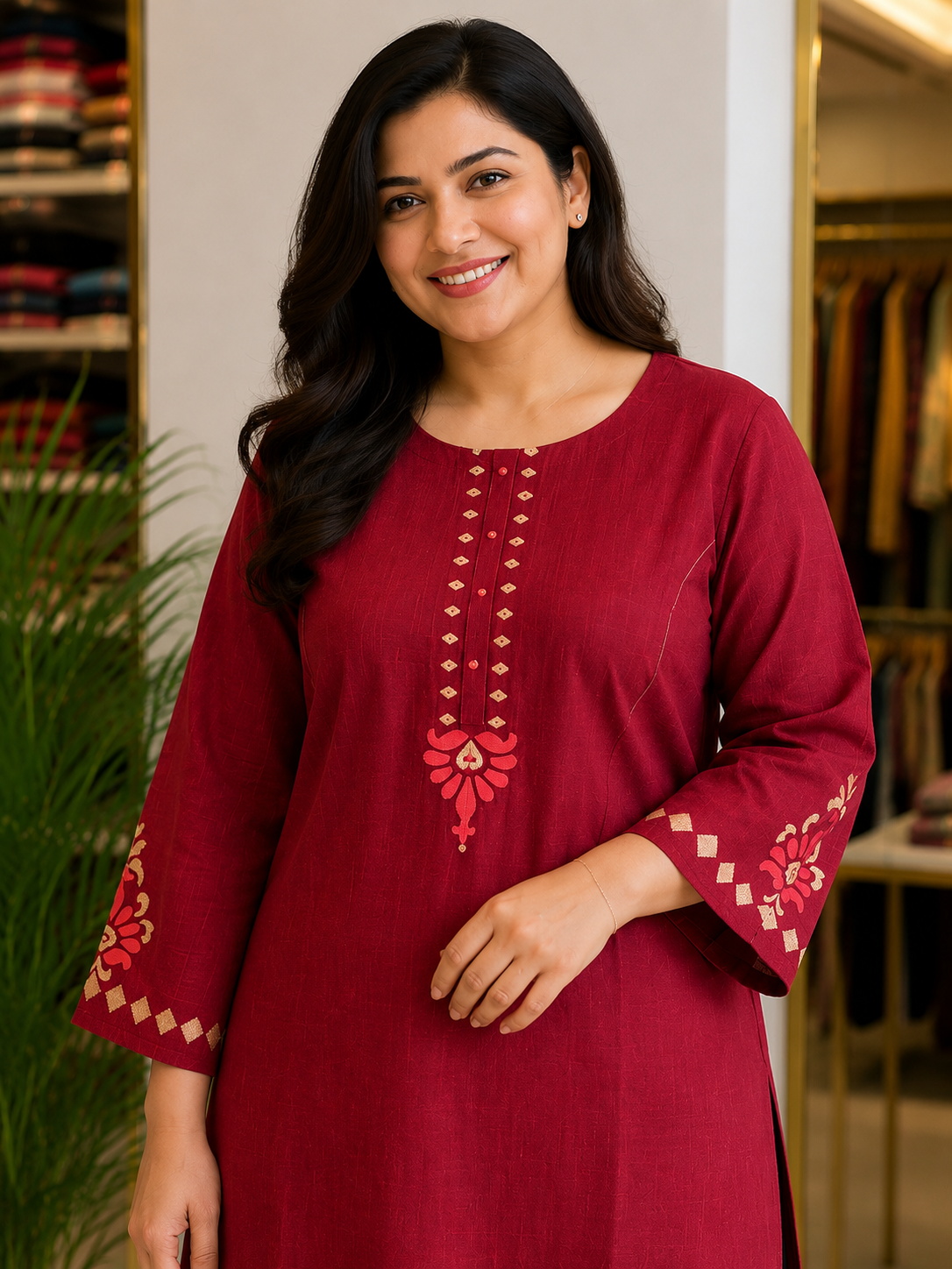 Plus Size Kurti