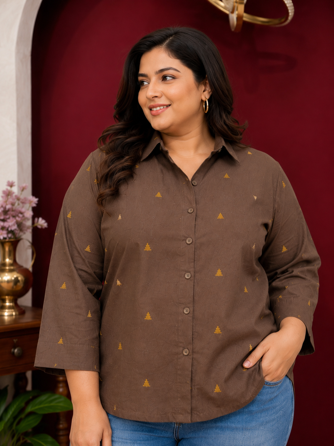 Plus Size Short Top