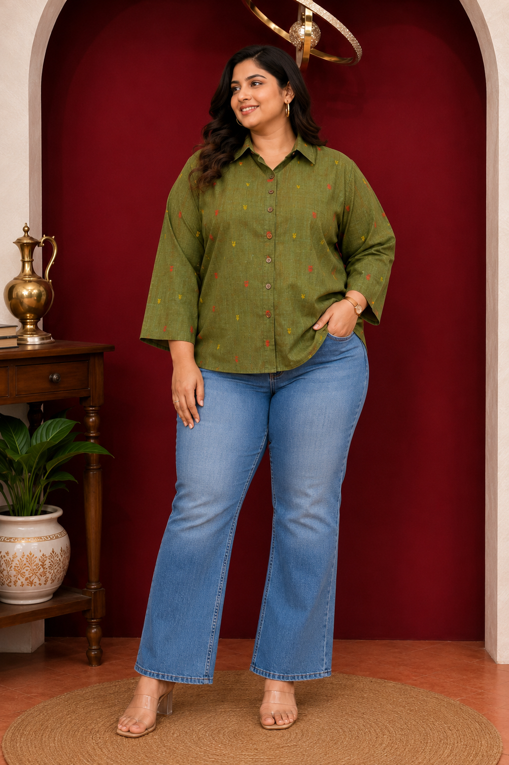 Plus Size Short Top