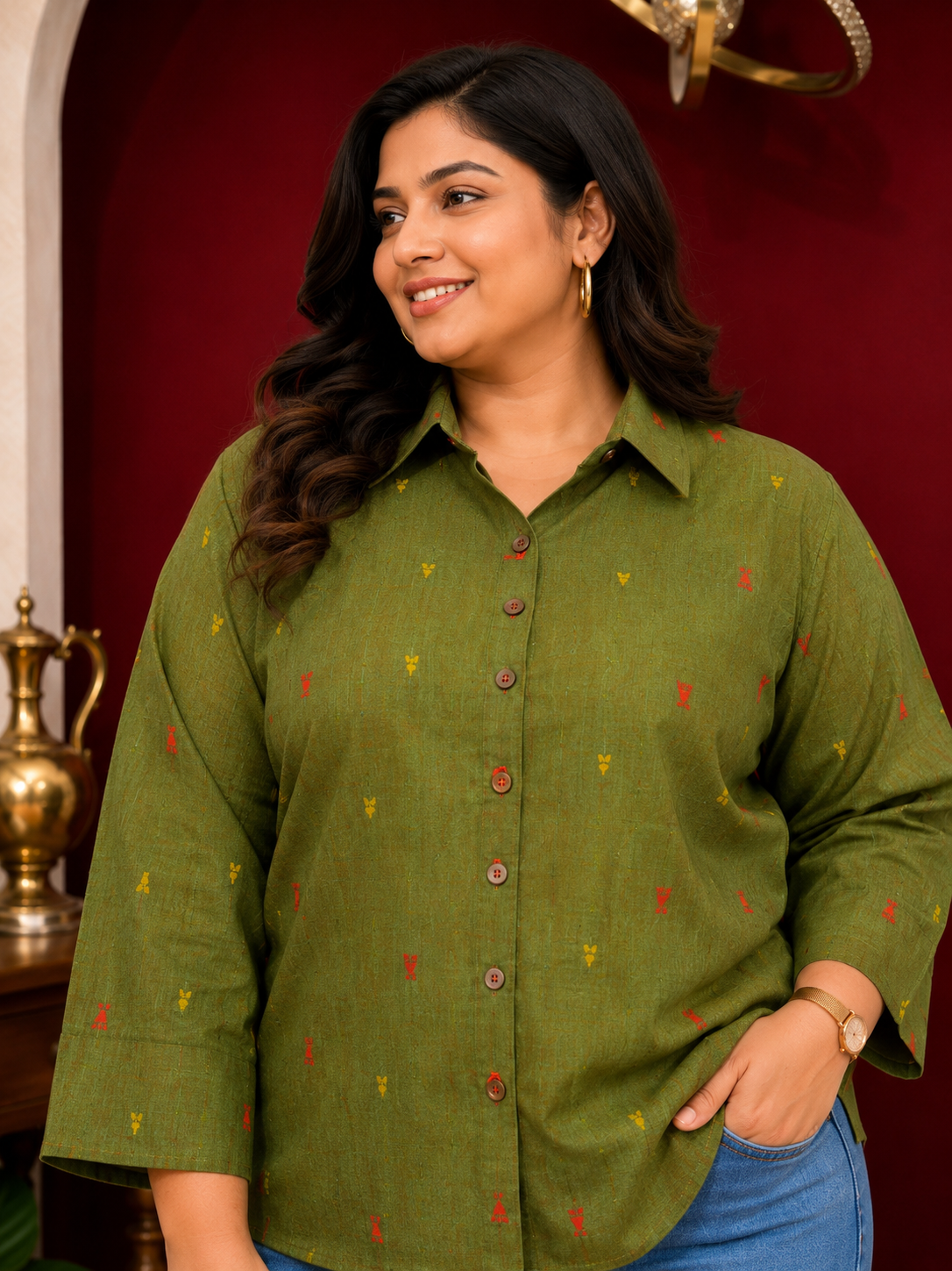 Plus Size Short Top