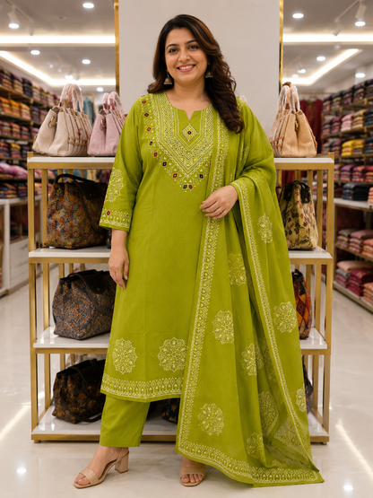 Plus Size Suit Set