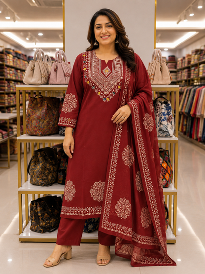 Plus Size Suit Set