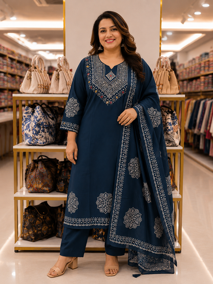 Plus Size Suit Set
