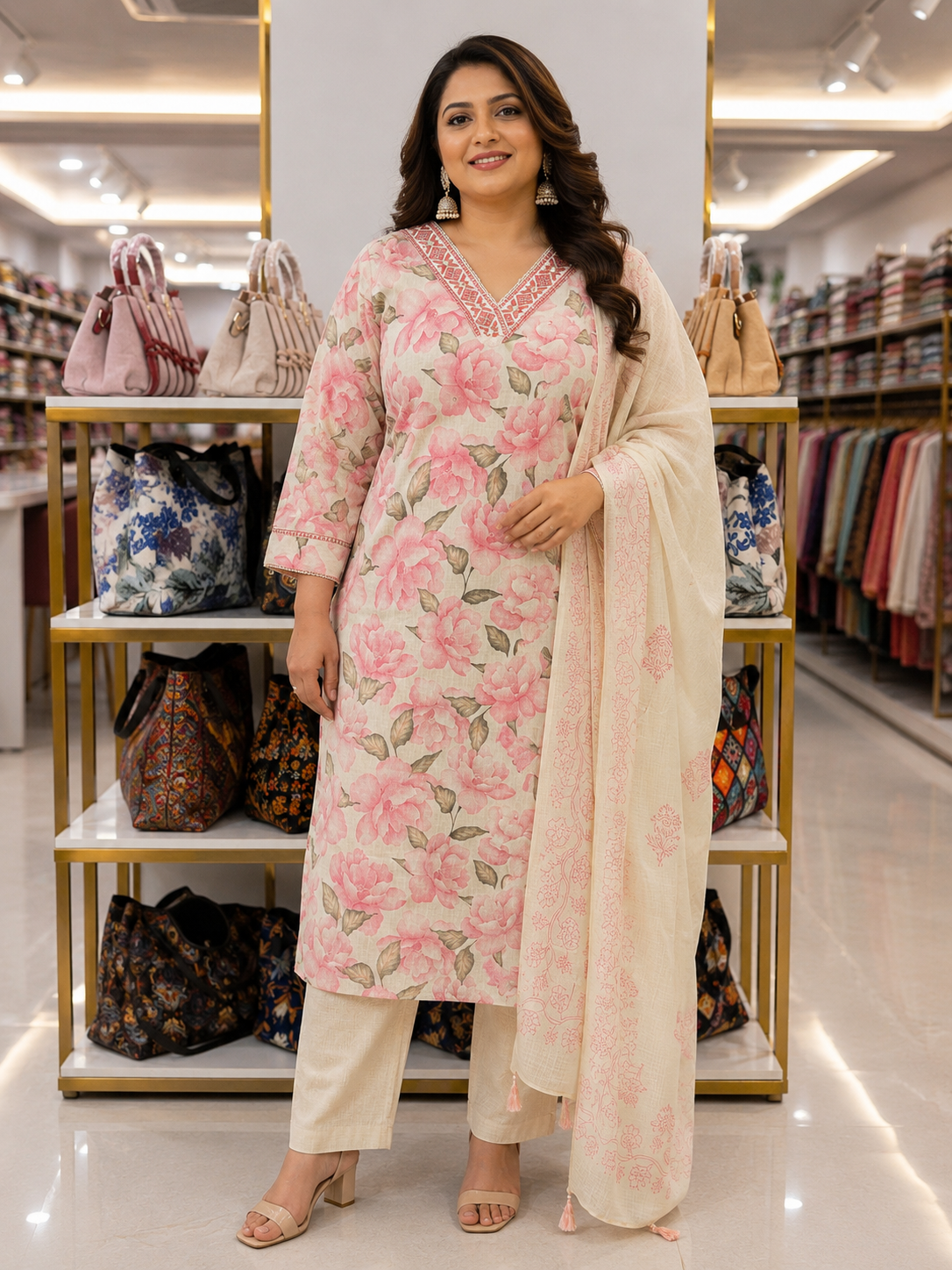 Plus Size Suit Set