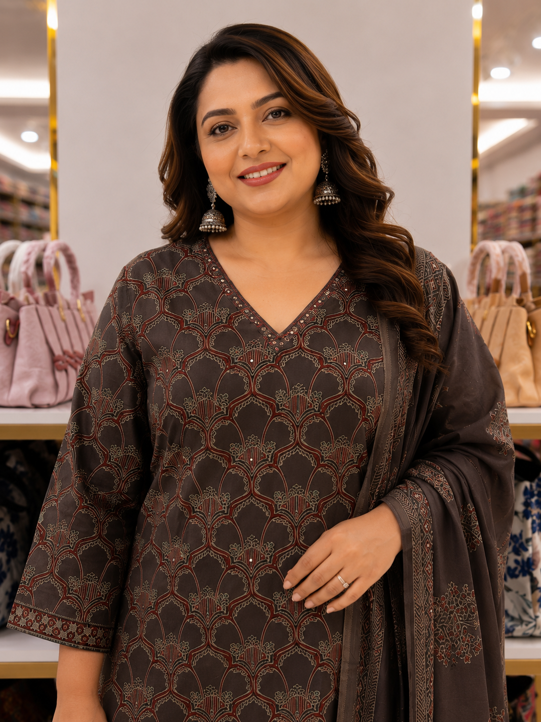 Plus Size Suit Set
