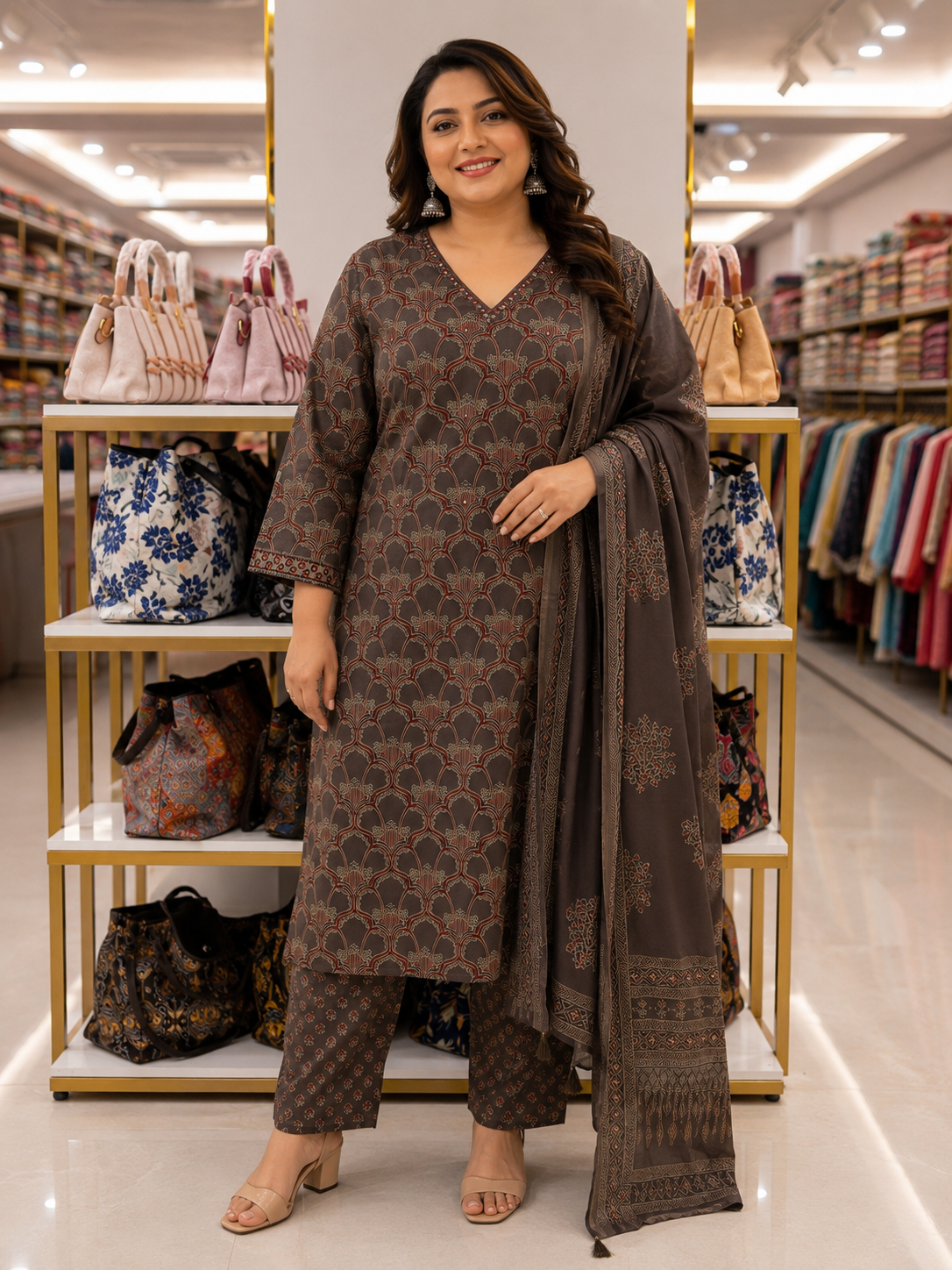 Plus Size Suit Set