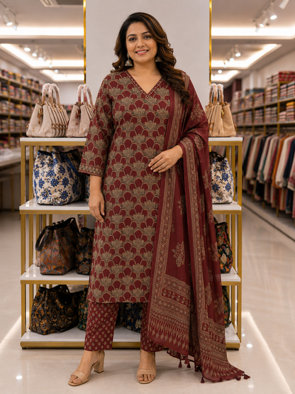 Plus Size Suit Set
