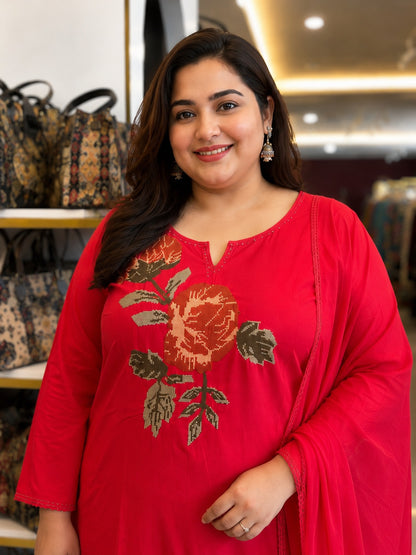Plus Size Suit Set