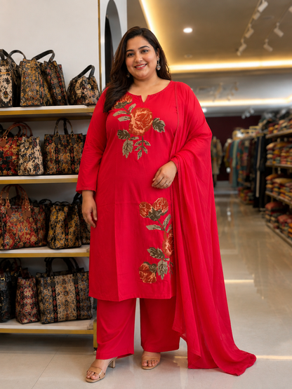 Plus Size Suit Set