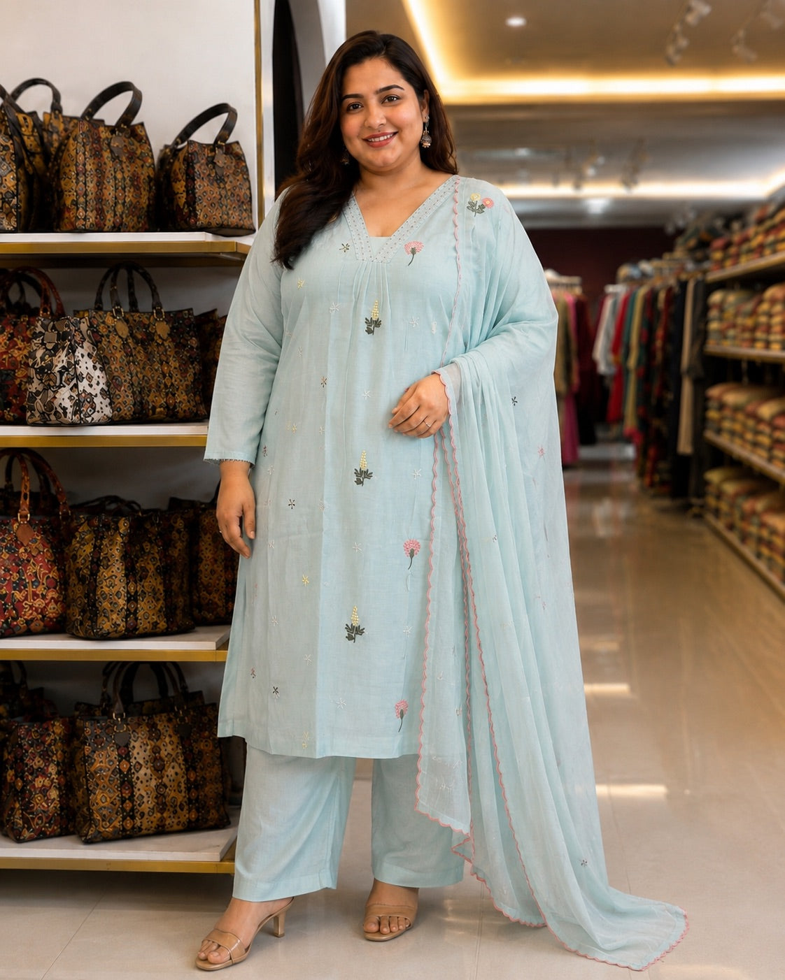 Plus Size Suit Set