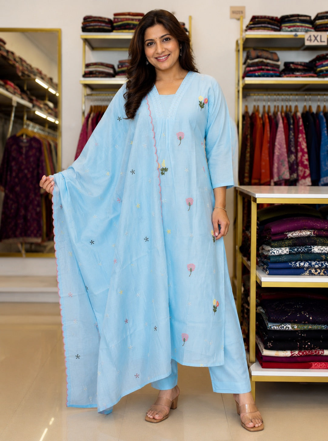 Plus Size Suit Set