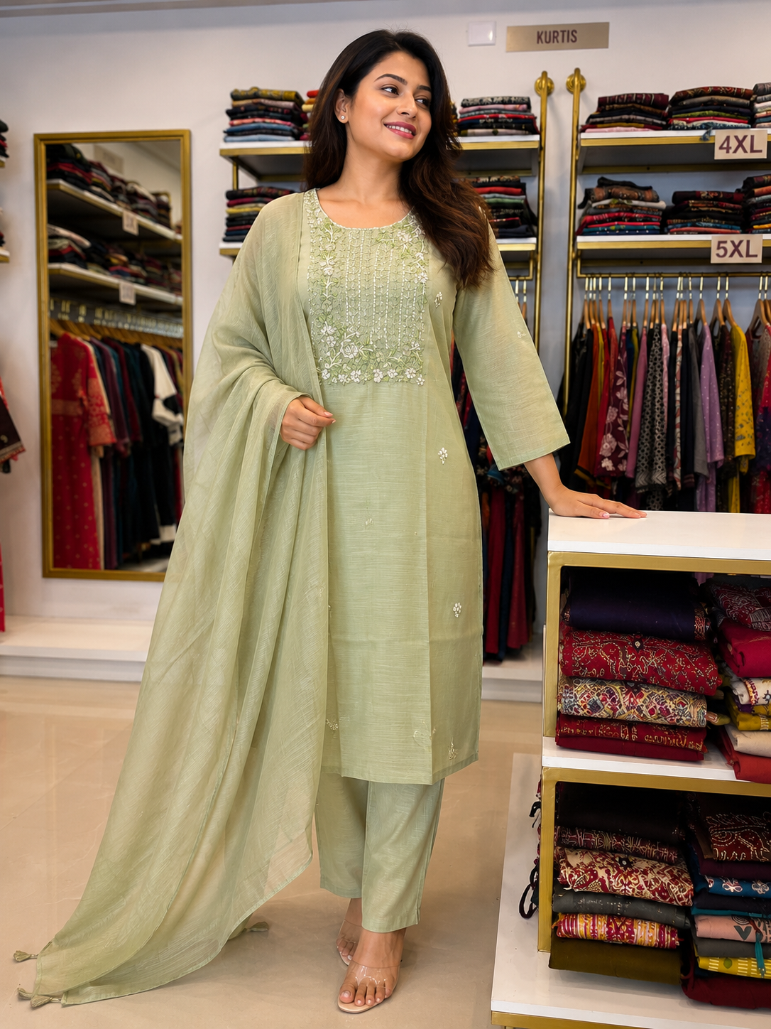 Plus Size Suit Set